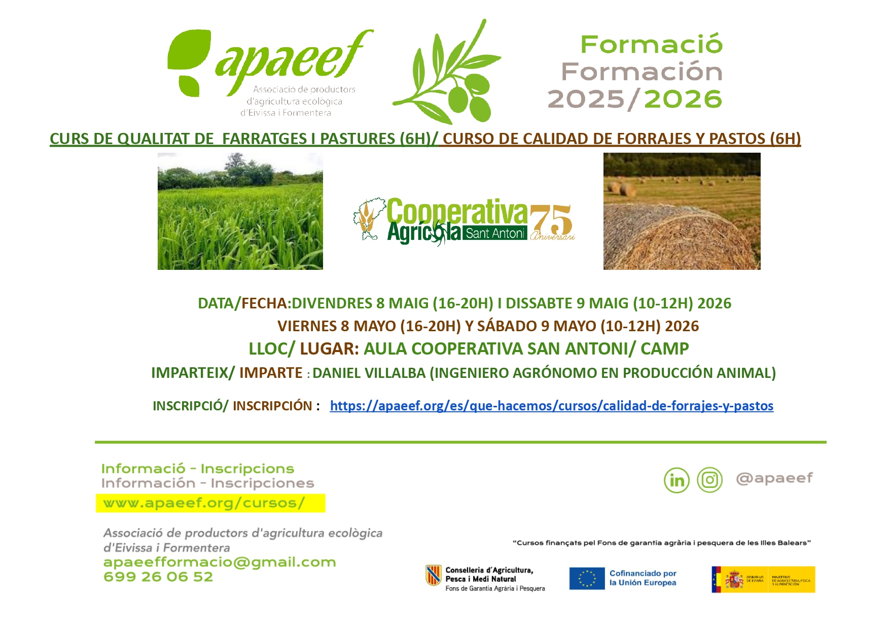 QUALITAT DE FARRATGES I PASTURES