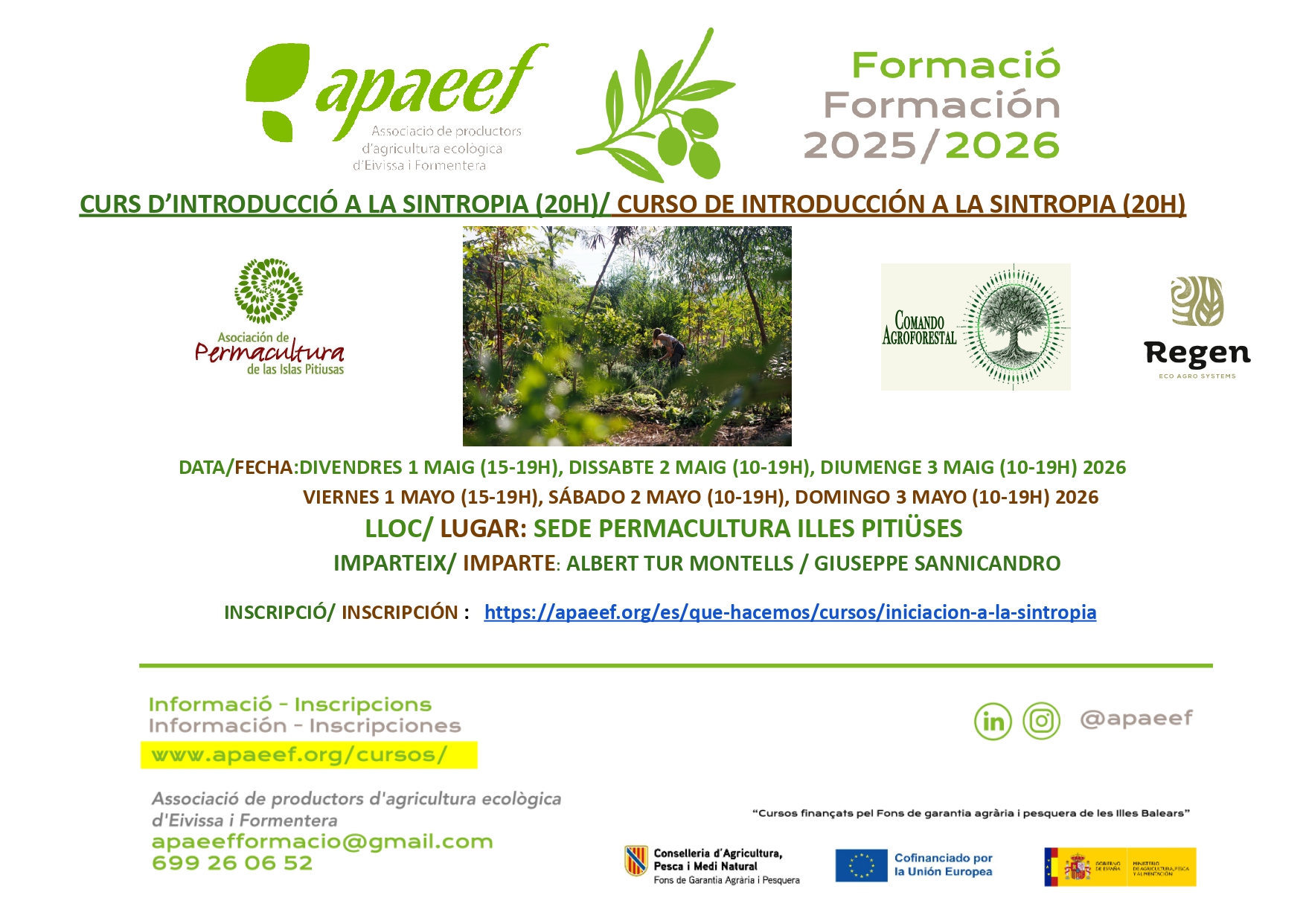 INICI A LA SINTROPIA