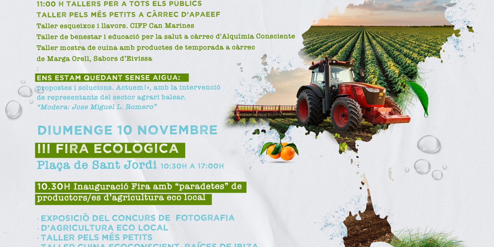 La IV Fira d’Agricultura Ecològica d’Eivissa i Formentera va posar en valor la biodiversitat agrària