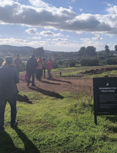 Un centenar de persones coneixen les finques agroecològiques d’Eivissa amb el programa de visites impulsat per Apaeef aquesta tardor